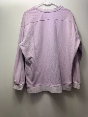 Lululemon Lavender Perfectly Oversized Crew 
Size Large